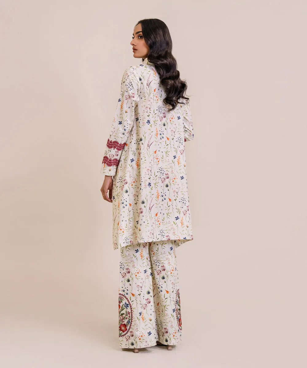 2 Piece - Embroidered Lawn Suit