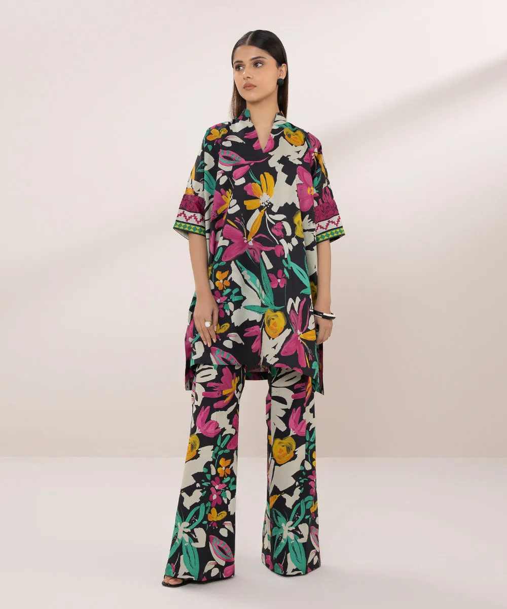 2 Piece - Printed Lawn Suit