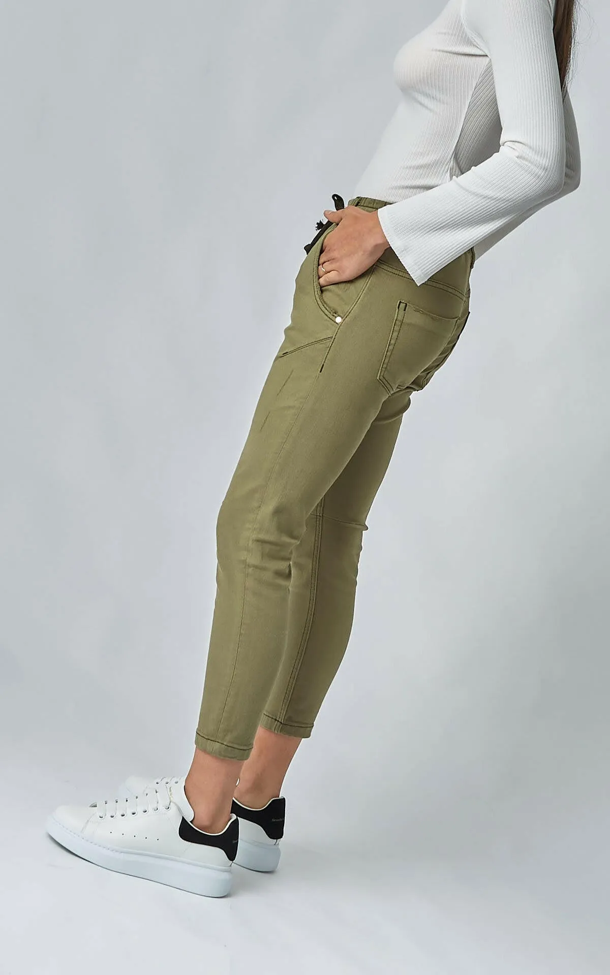 Active Khaki Jeans