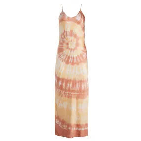 Amber Tie Dye Long Slip Dress