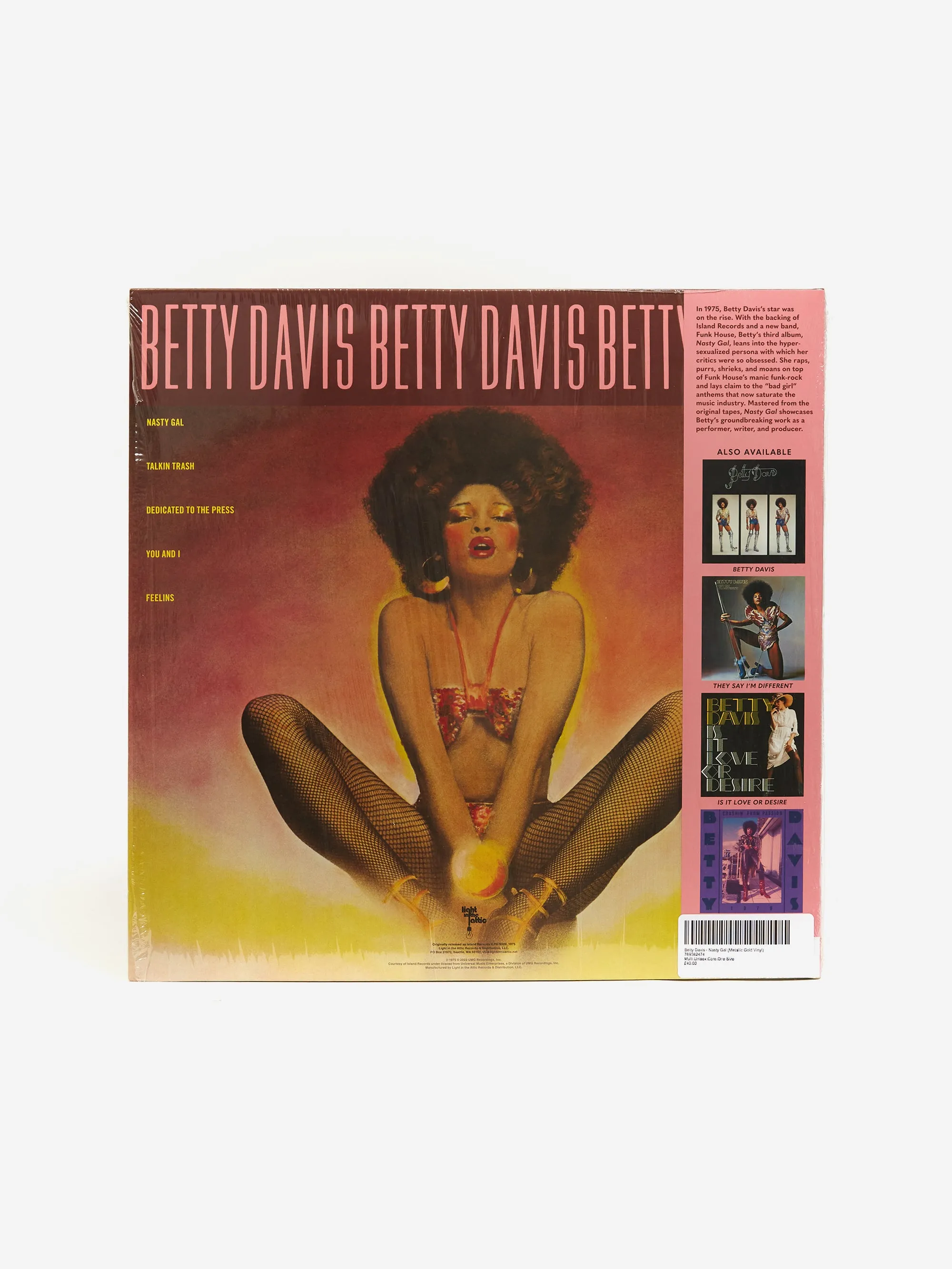 Betty Davis - Nasty Gal (Metallic Gold Vinyl)