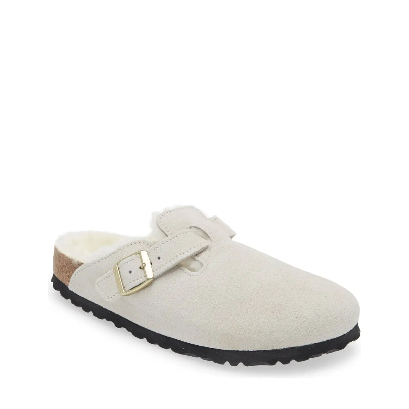 Birkenstock Boston VL Shearling 1026192 (Antique White)