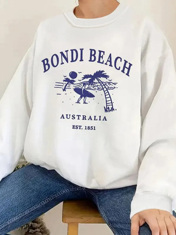 Bondi Print Women Sweatshirt