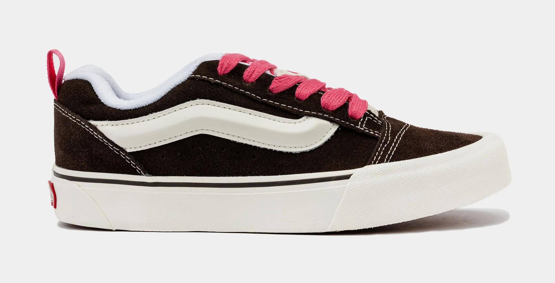 Classic Knu Skool Womens Lifestyle Shoes (Brown/Pink)