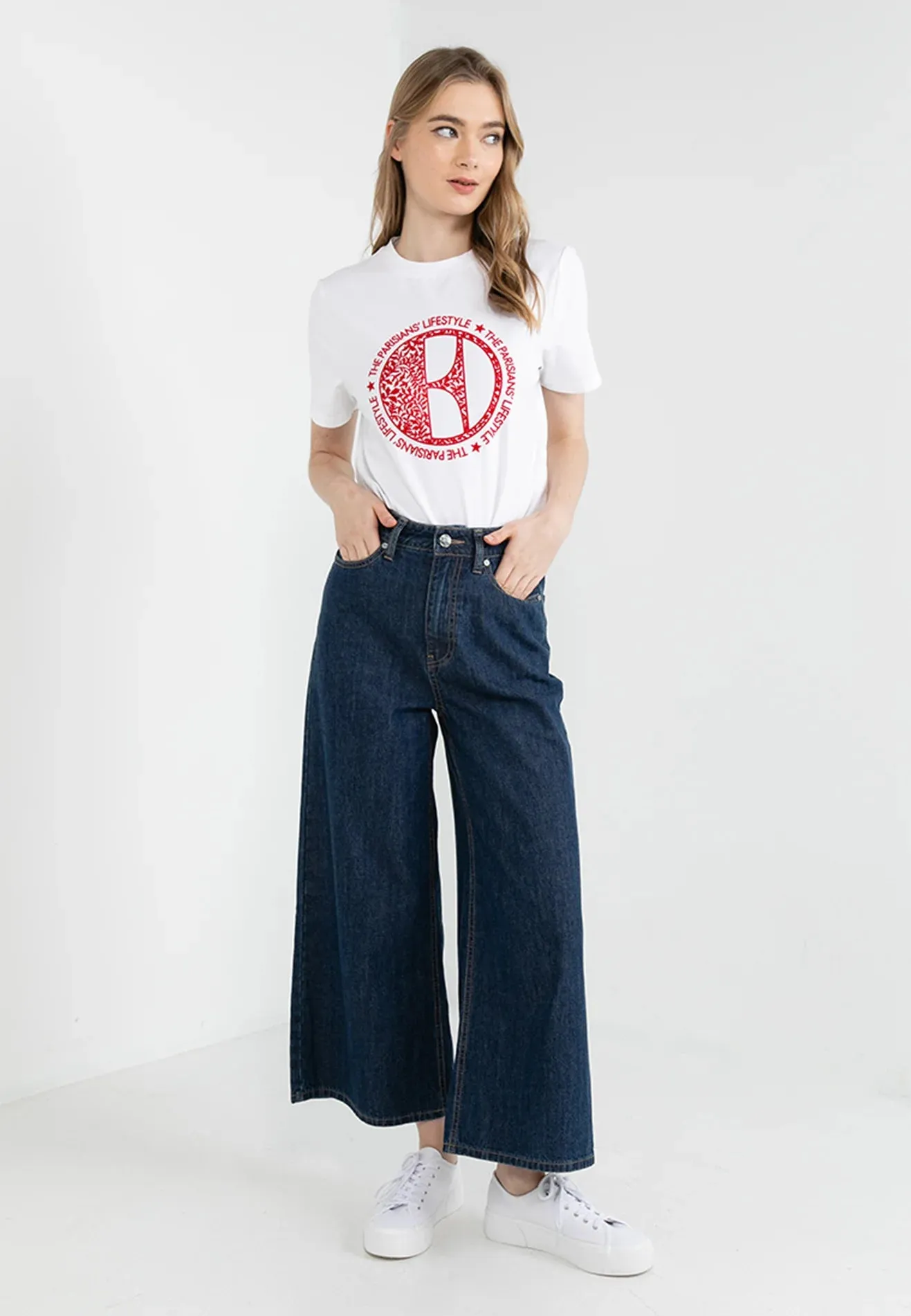 ELLE Leisure  “The Parisian's Lifestyle” Big Tee