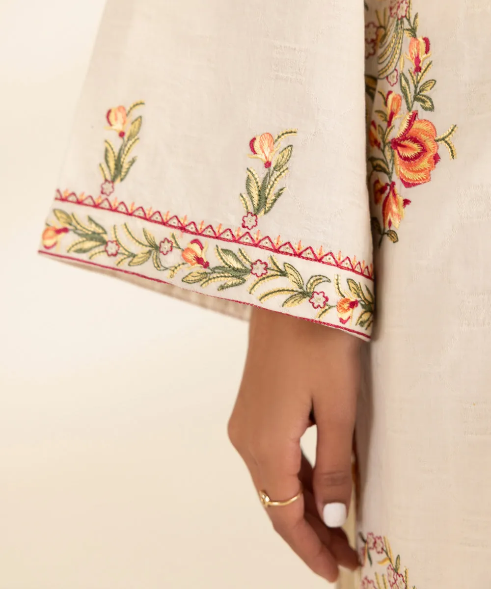 Embroidered Jacquard Shirt