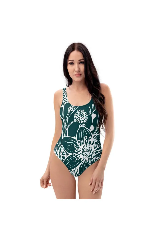 Floral Mist One-Piece Swimsuit