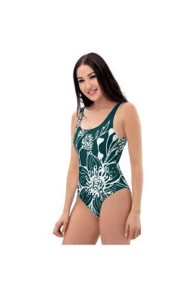 Floral Mist One-Piece Swimsuit