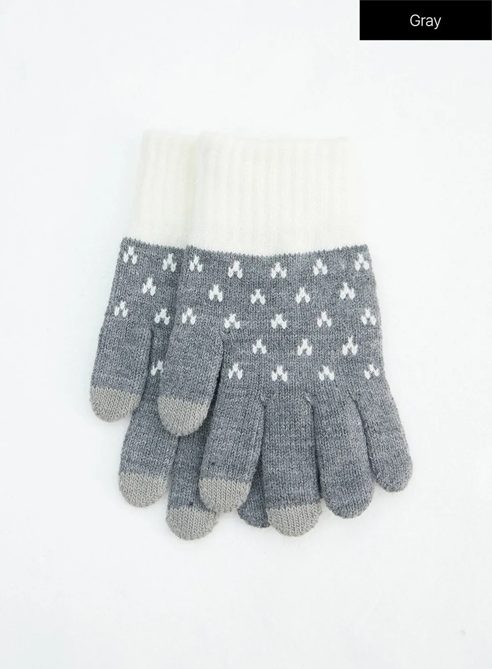 Heart Knit Gloves IN317