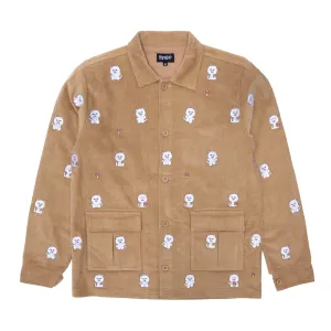 Hello Nermy Corduroy Jacket (Tan)