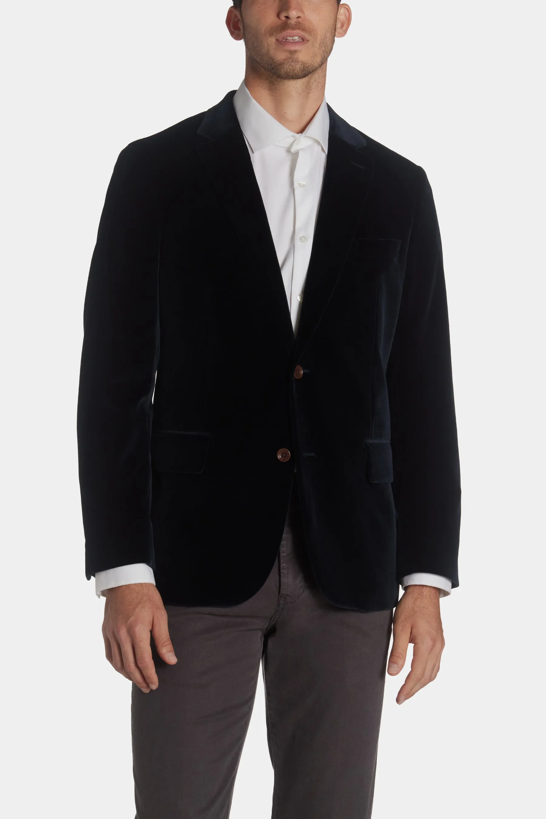 Italian Velvet Slim Fit Blazer