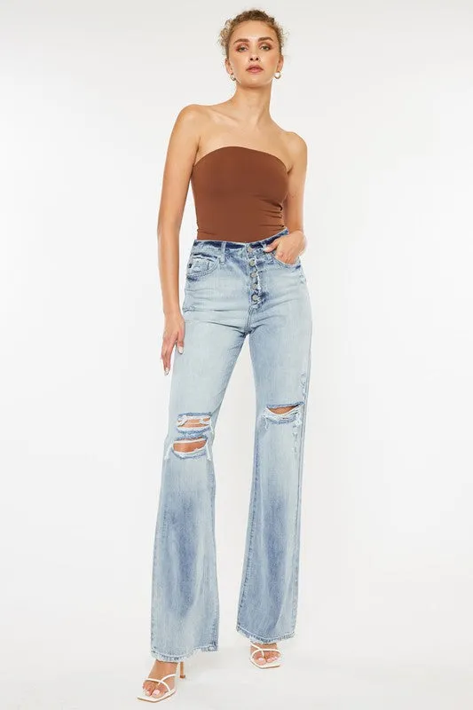 KanCan ULTRA HIGH RISE 90'S FLARE JEANS