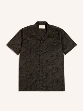 KESTIN CRAMMOND SHIRT IN INK PAISLEY