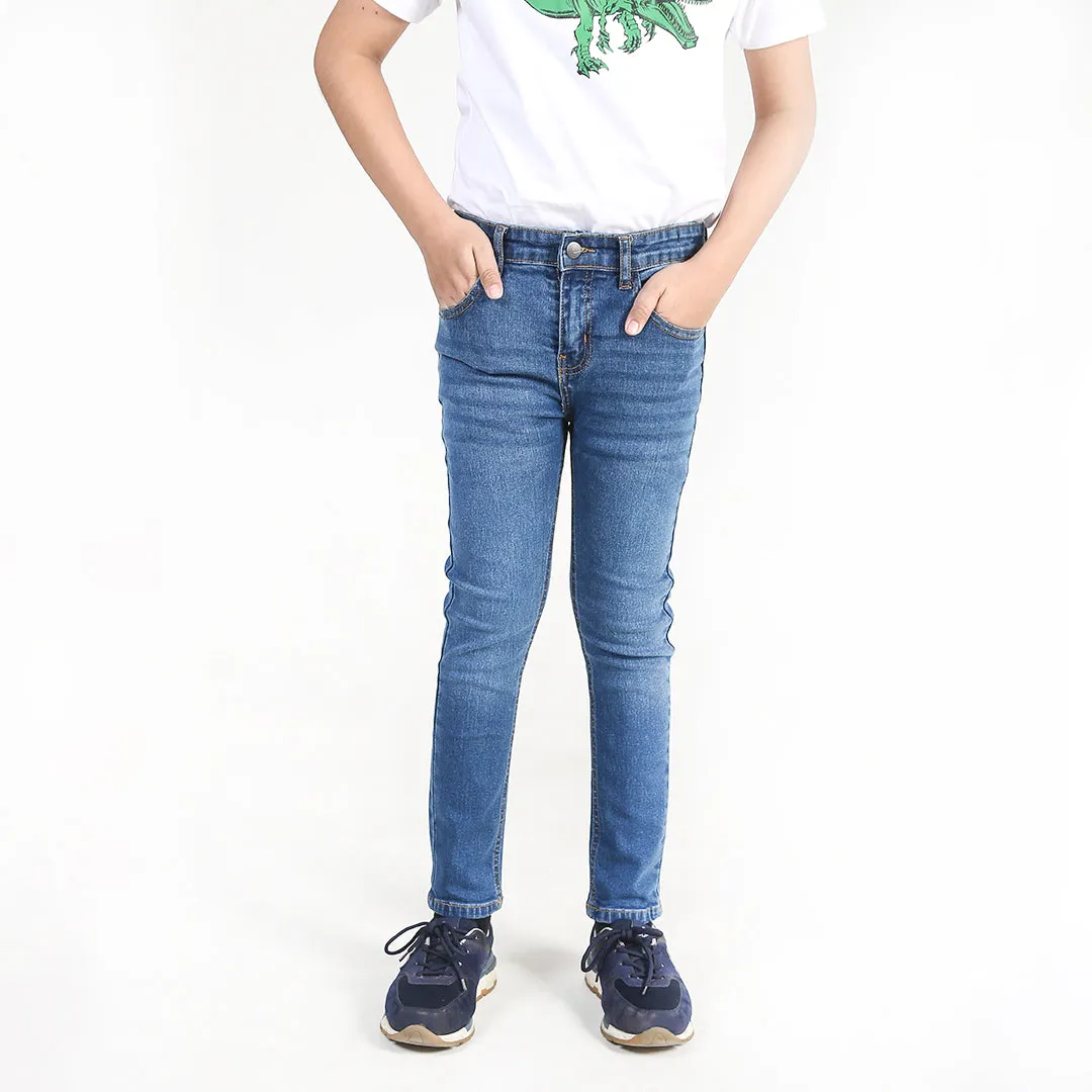 Light Wash Skinny Denim