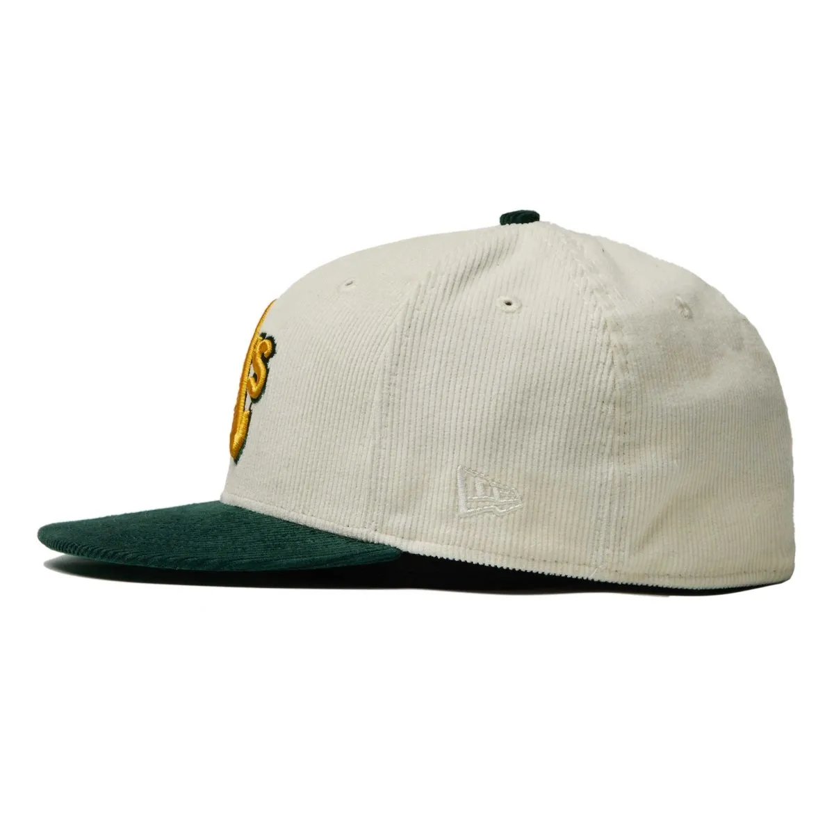 New Era X West NYC 59FIFTY Oakland Athletics 1972 World Series Corduroy Fitted Cap