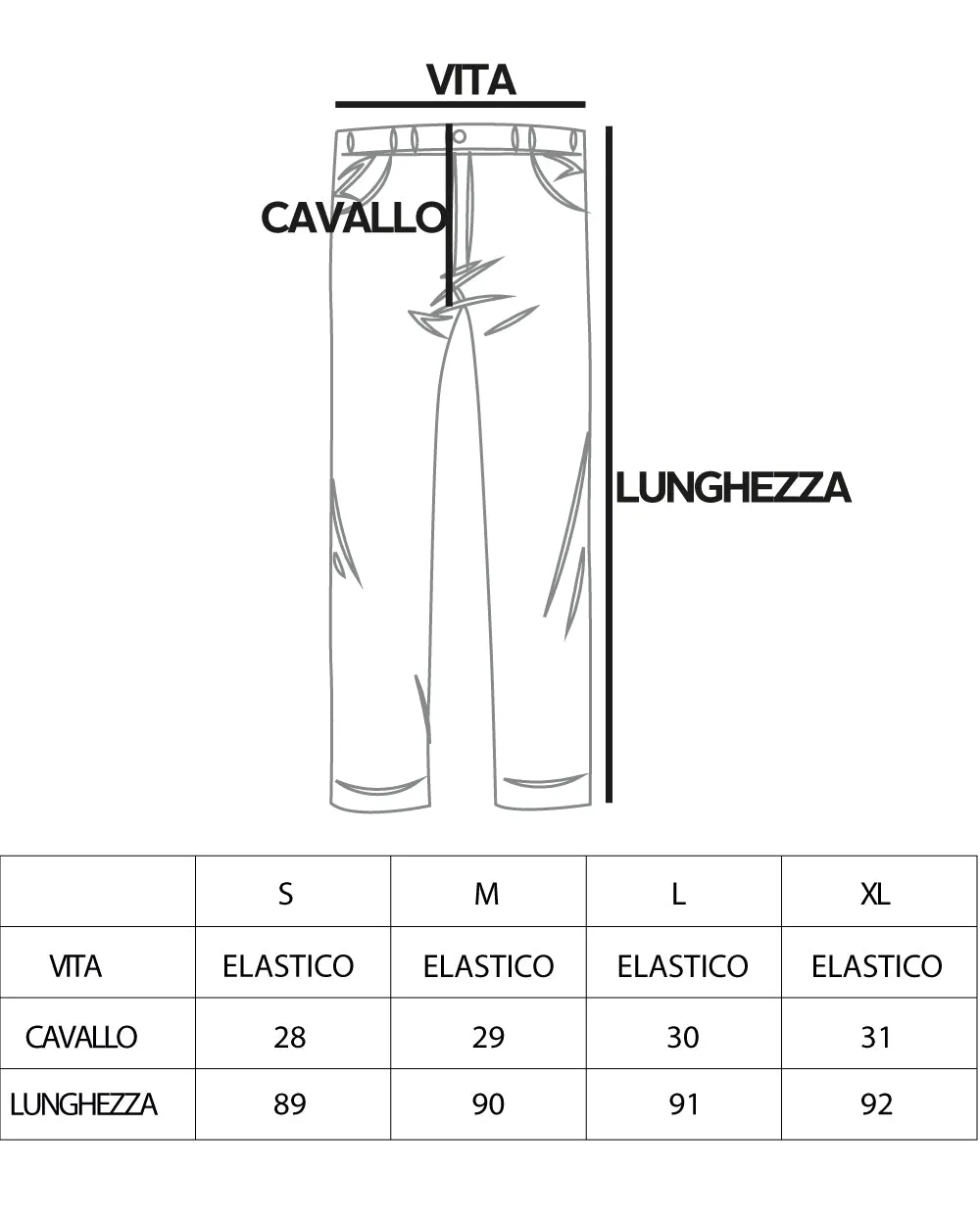 Pantaloni Jeans Uomo Regular Fit Bianco Pantalaccio Taglio al Ginocchio Casual GIOSAL-P5373A