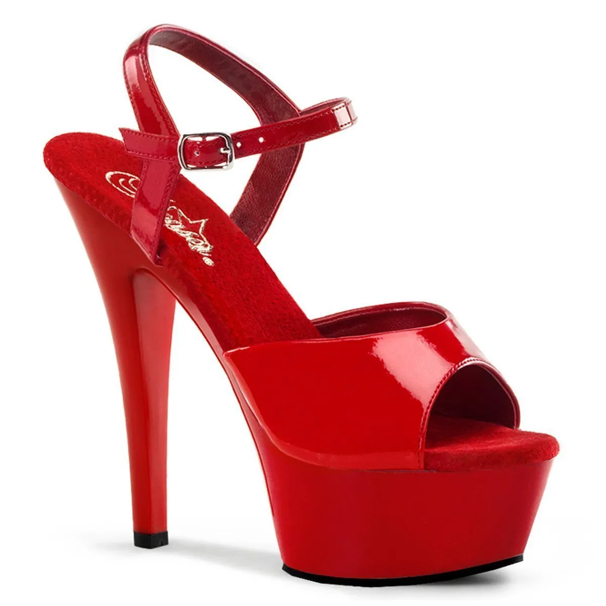 Pleaser Kiss-209 Sandals