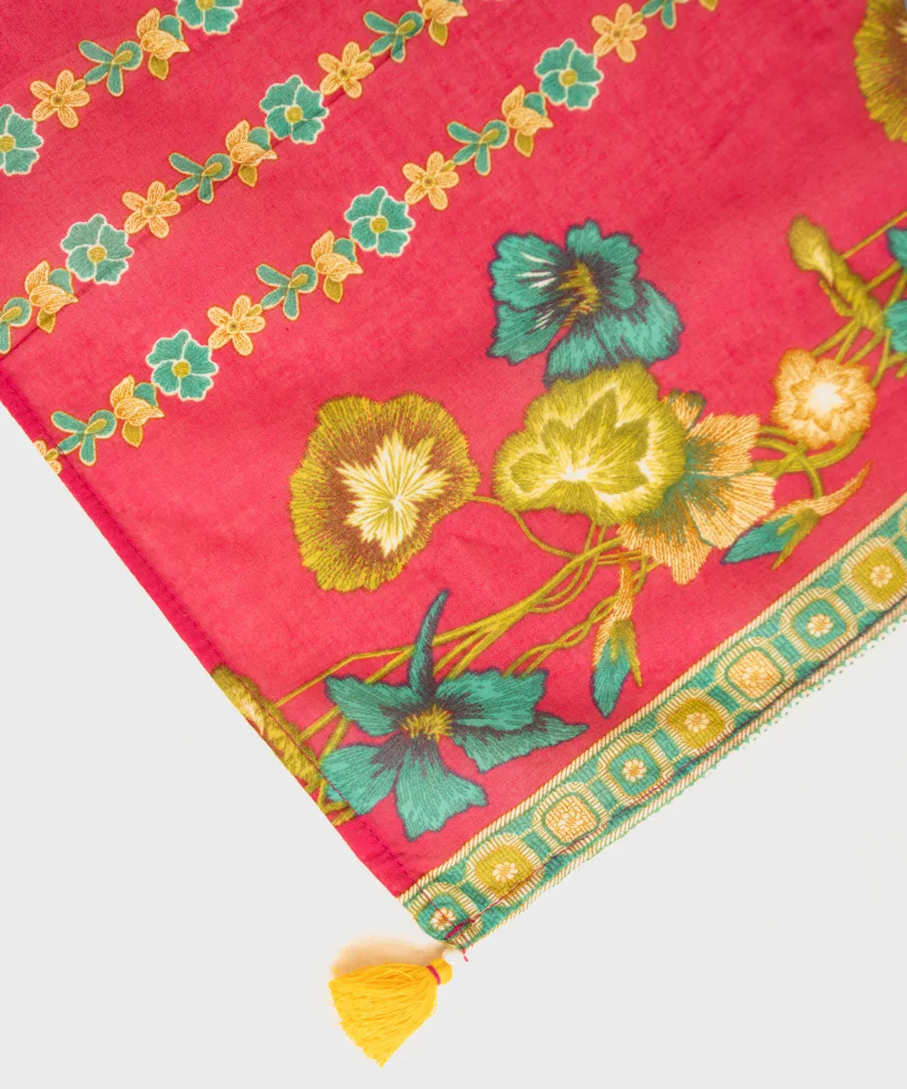 Printed Voile Dupatta