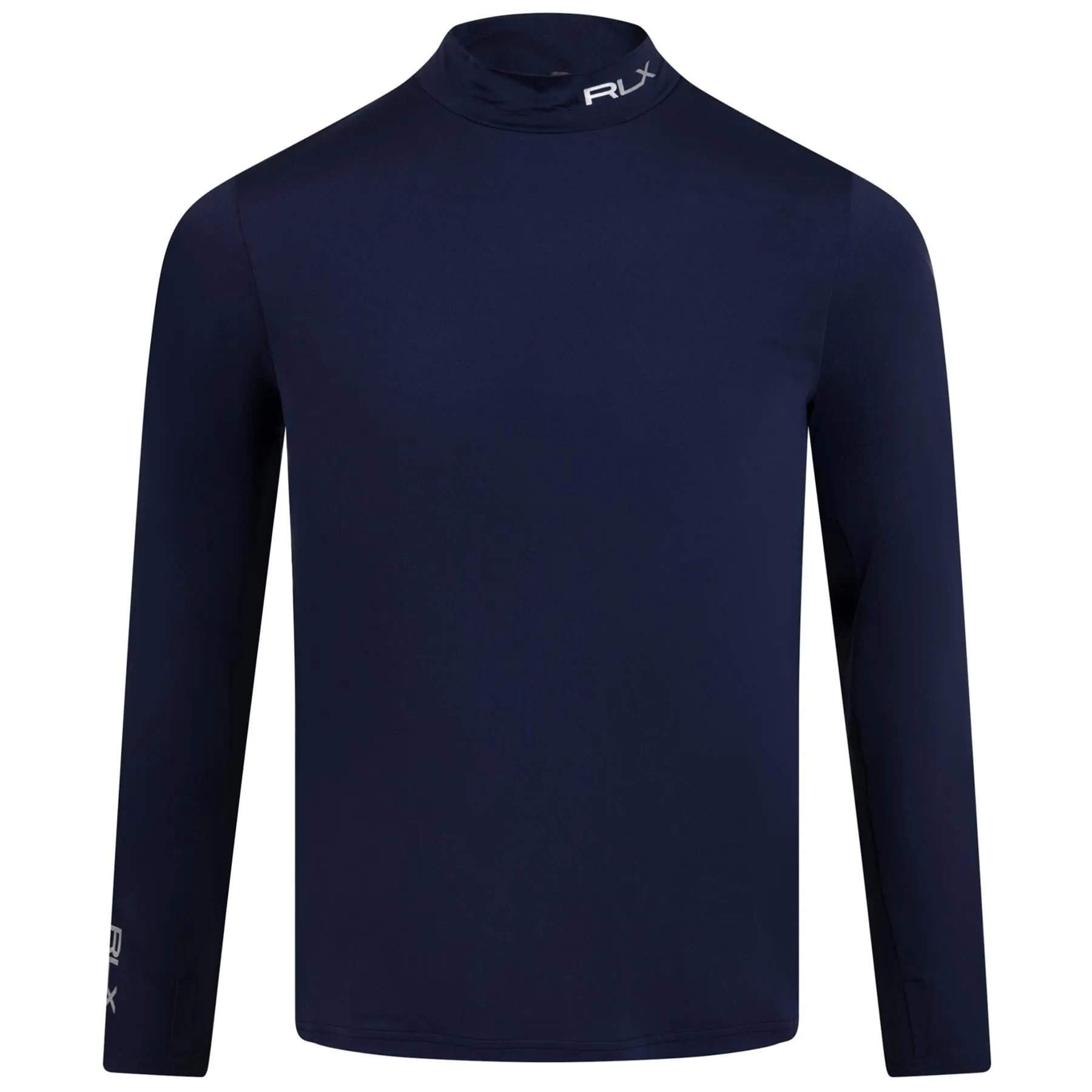 RLX Recycled Peached Airflow Long Sleeve Base Layer French Navy - AW23