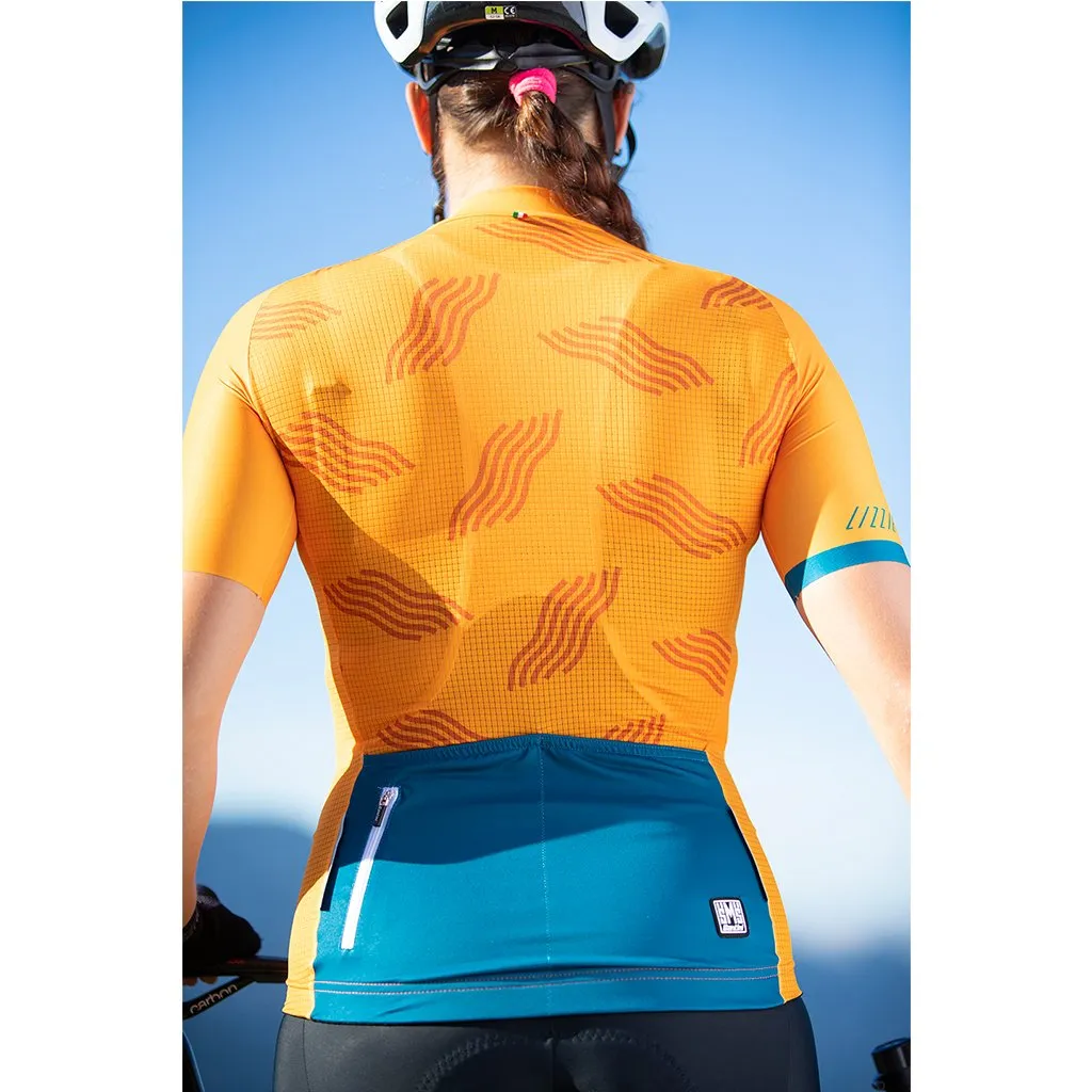 Santini Tono Dune Women Jersey (Tuscan Yellow)