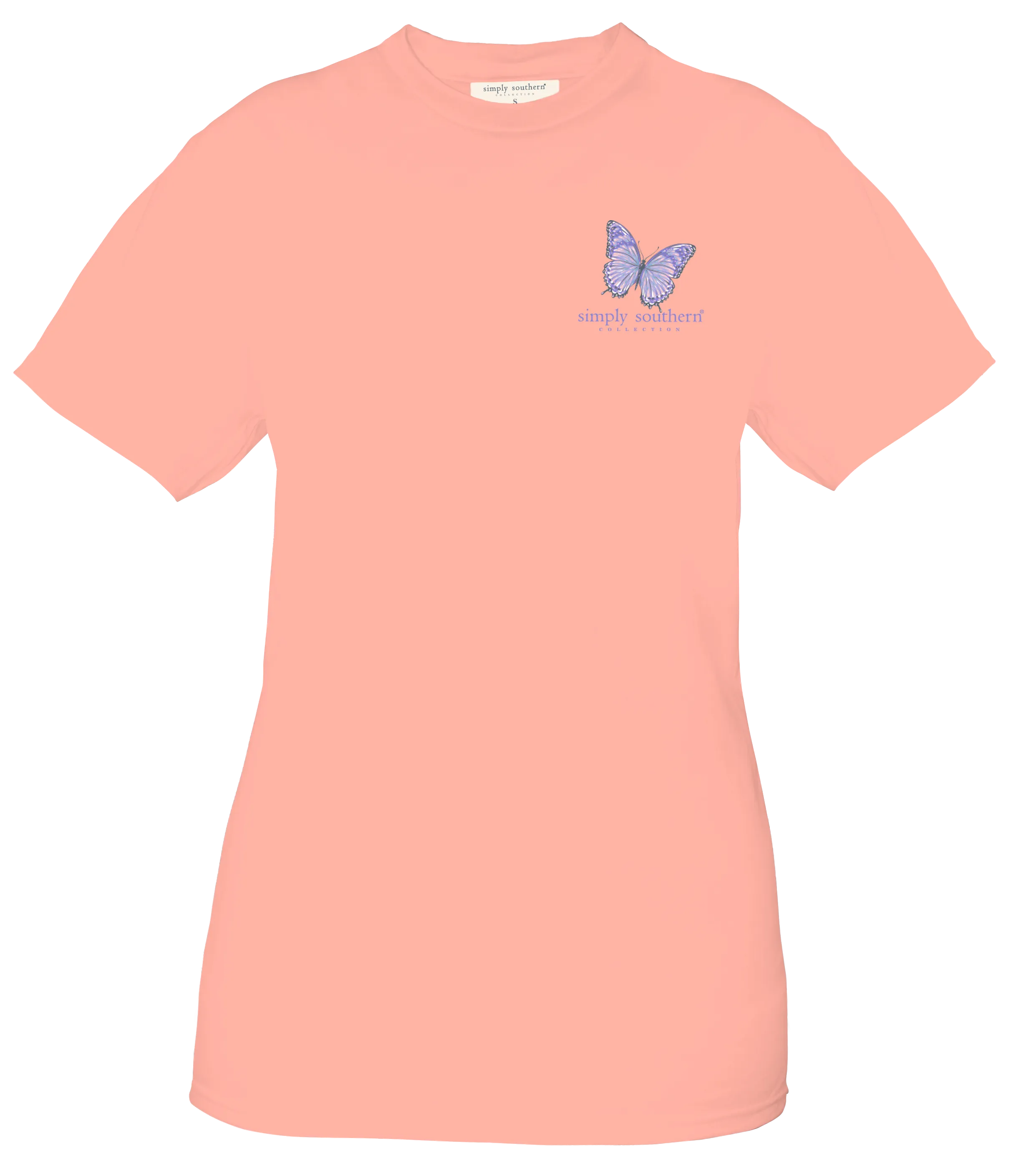 Simply Southern 'Under His Wings' Butterfly Tee in Adult and Youth