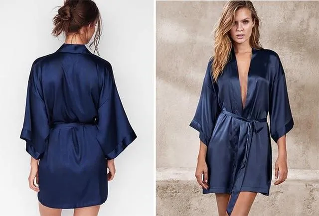 Summer Kimono Robe Sleepwear