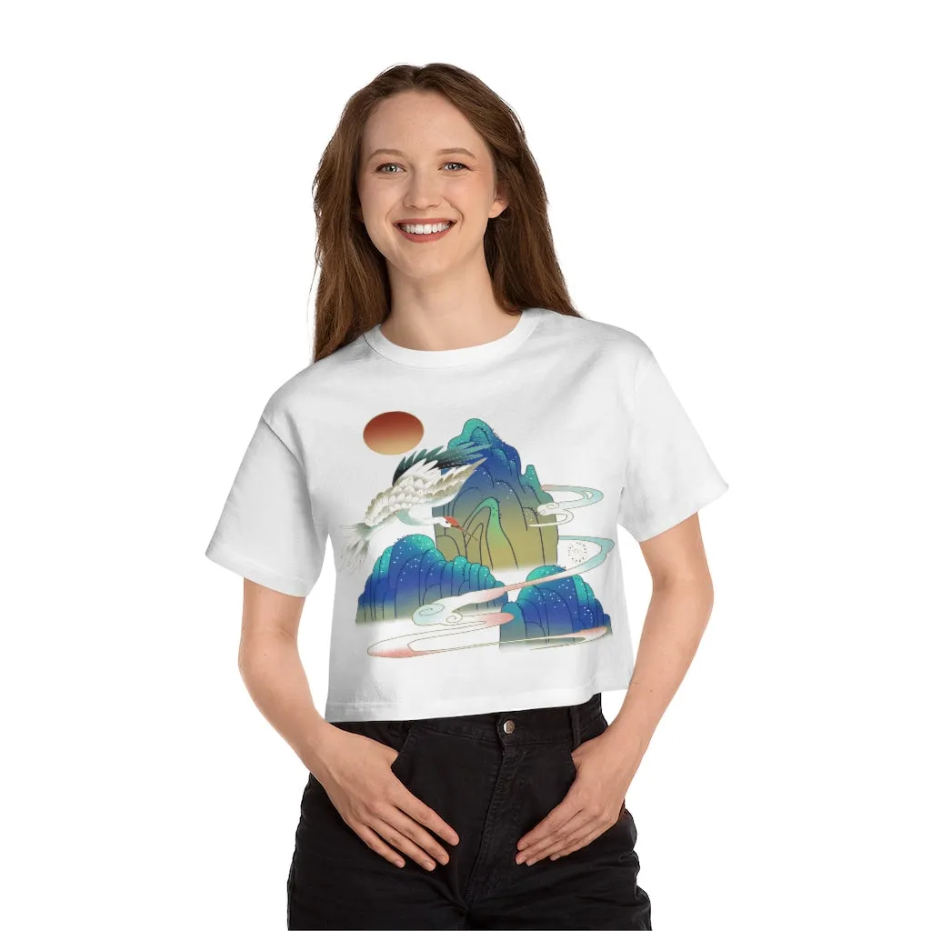 Tokyo Nights Cropped T-Shirt