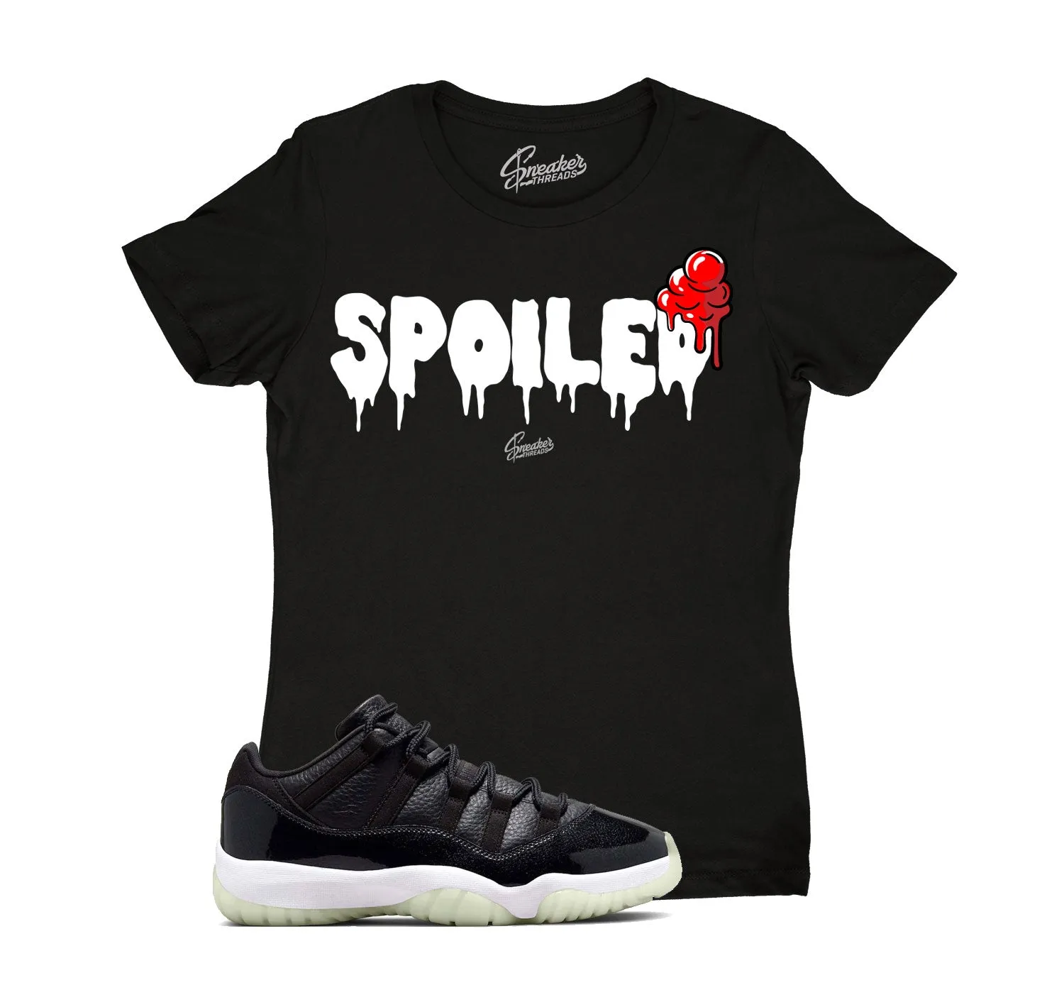 Womens 72-10 11 Shirt - Spoiled - Black