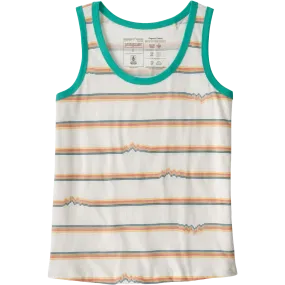 Women's Ridge Rise Stripe Repeat Organic Tank Top