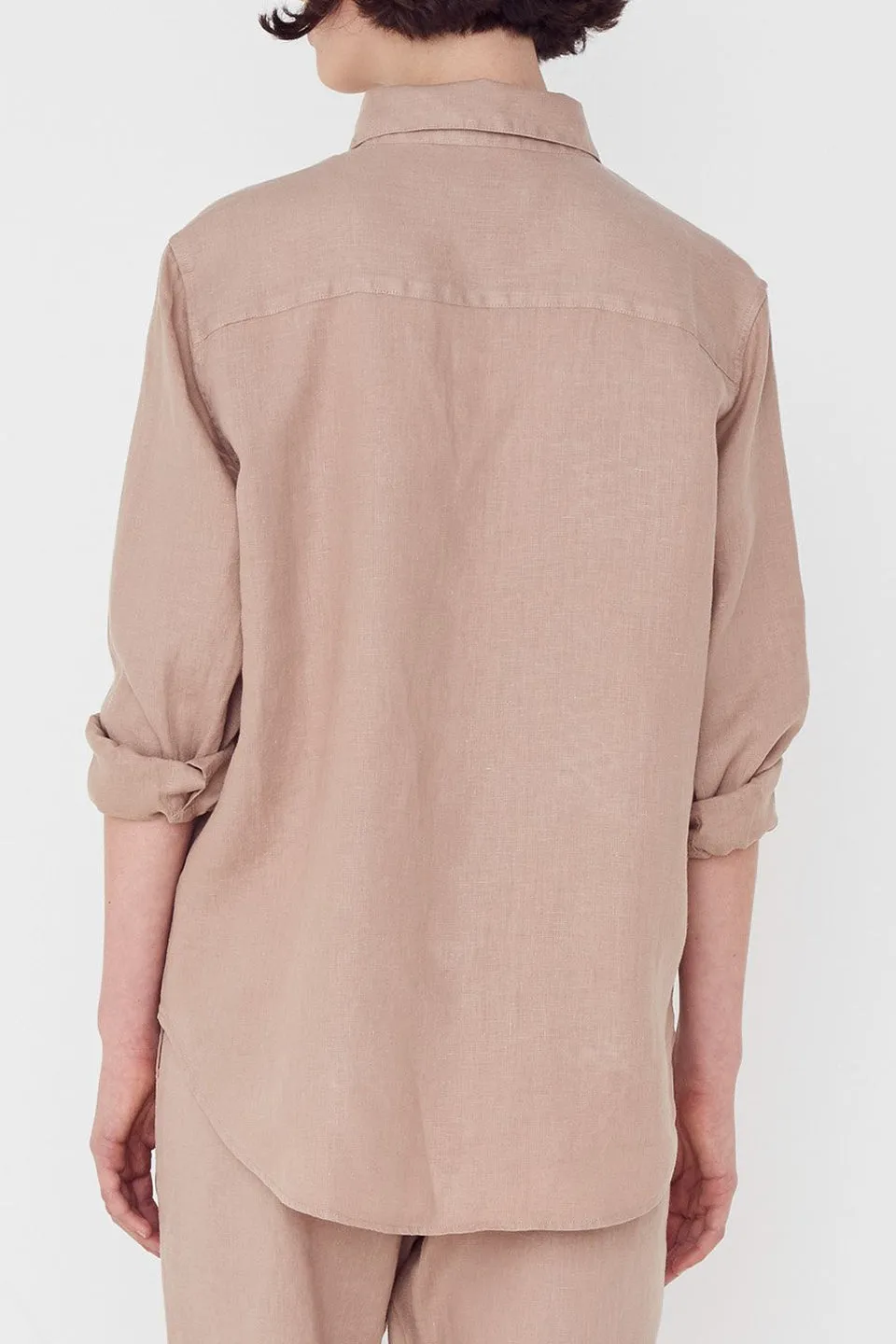 Xander Linen Husk LS Shirt